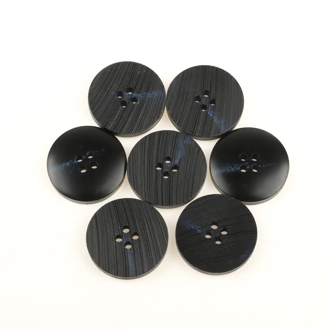Black 4 holes Resin Button for Shirt,Overcoat buy garments accessories in bulk from China wholesaler at wholesale price free worldwide shipping Alibaba