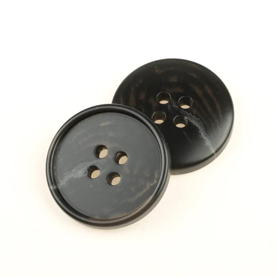Black 4 holes Resin Button for Shirt,Overcoat buy garments accessories in bulk from China wholesaler at wholesale price free worldwide shipping Alibaba