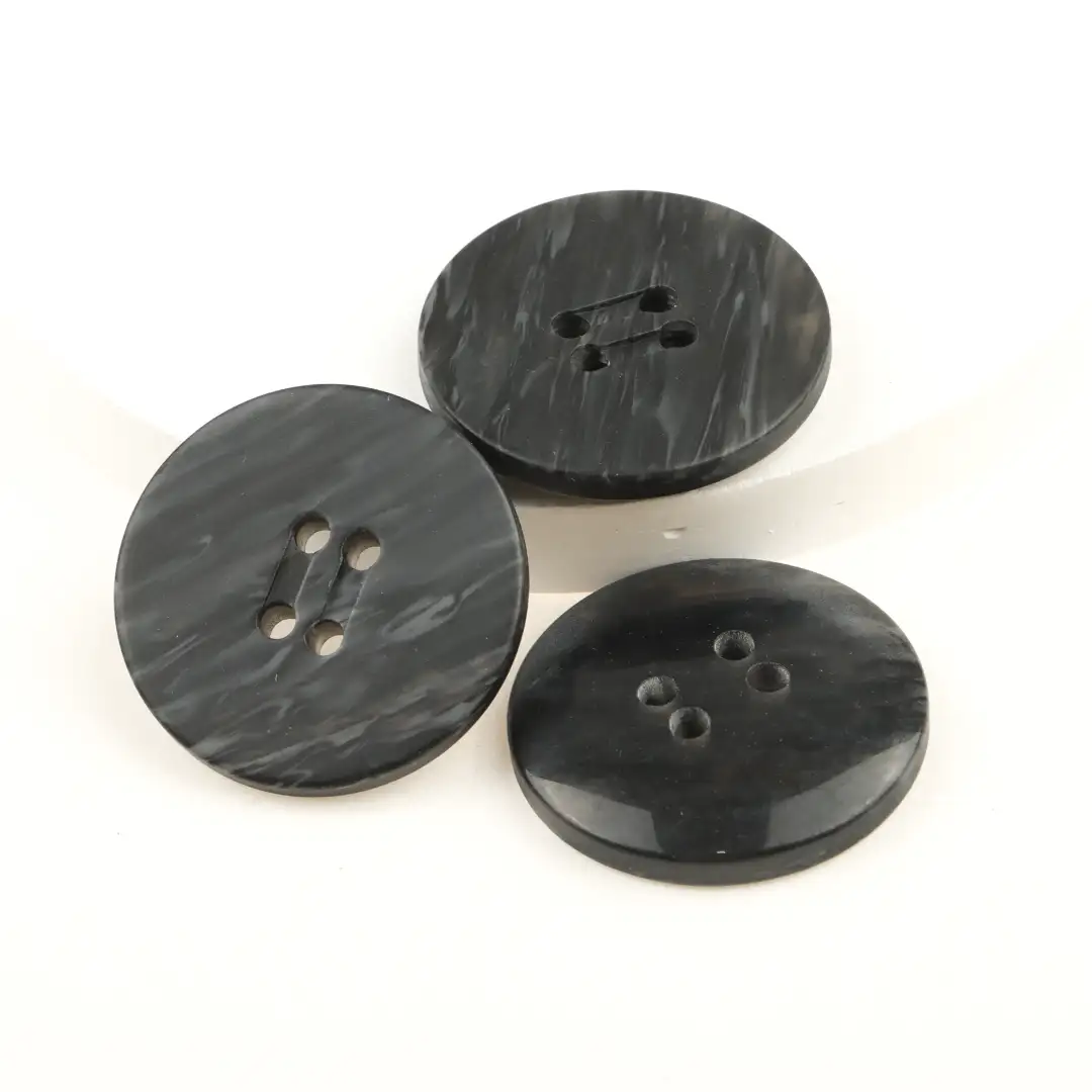 Black 4 holes Resin Button for Shirt,Overcoat buy garments accessories in bulk from China wholesaler at wholesale price free worldwide shipping Alibaba