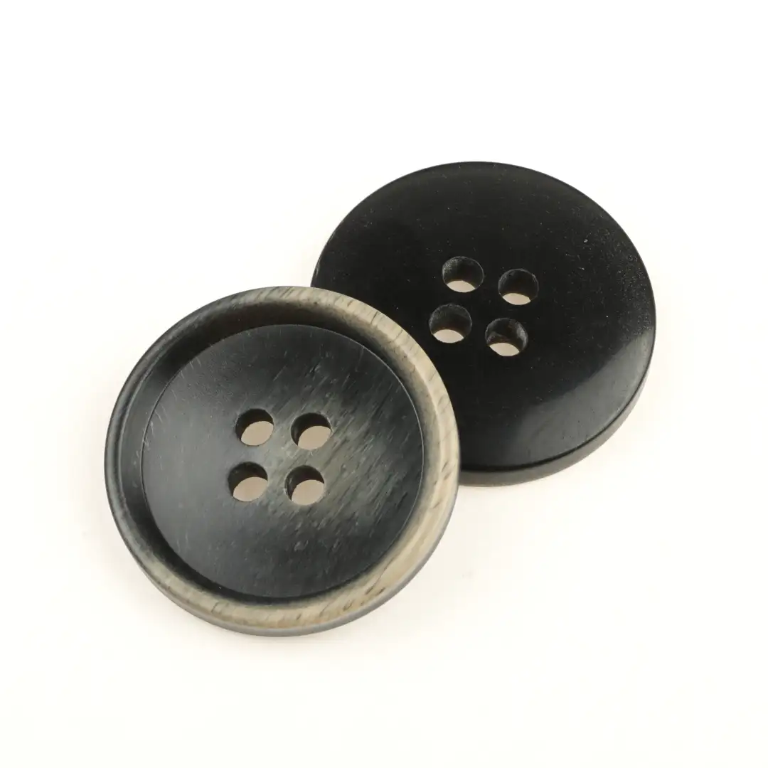 Black 4 holes Resin Button for Shirt,Overcoat buy garments accessories in bulk from China wholesaler at wholesale price free worldwide shipping Alibaba