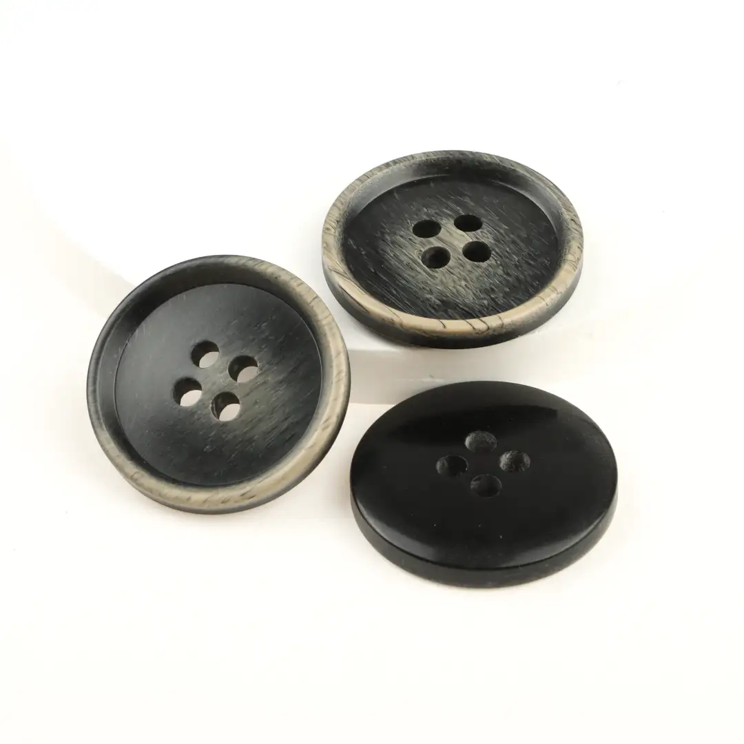 Black 4 holes Resin Button for Shirt,Overcoat buy garments accessories in bulk from China wholesaler at wholesale price free worldwide shipping Alibaba