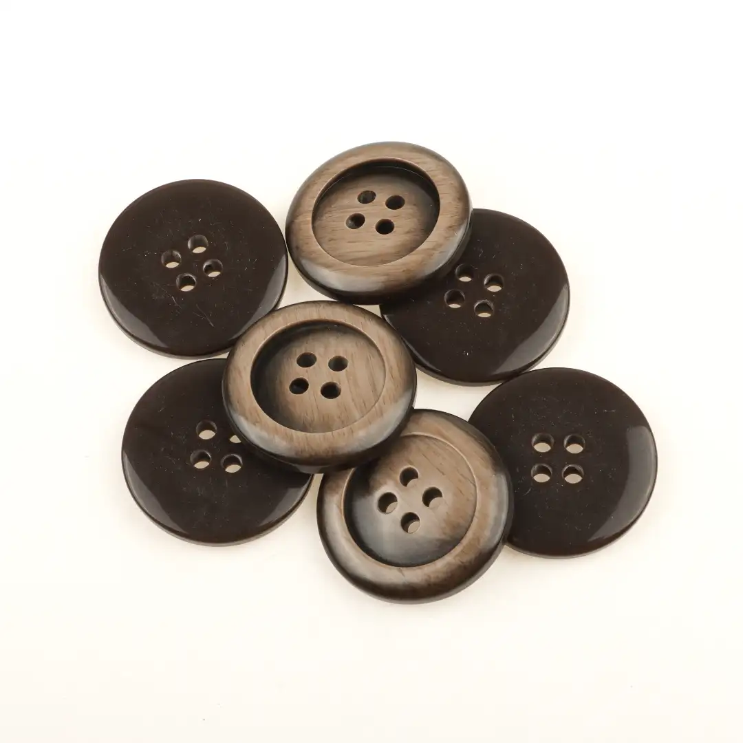 Brown 4 holes Resin Button for Shirt,Overcoat buy garments accessories in bulk from China wholesaler at wholesale price free worldwide shipping Alibaba