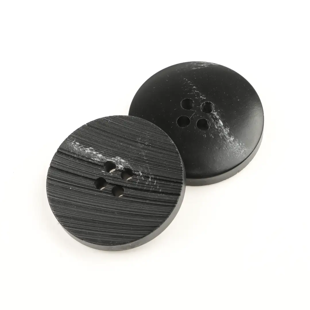 Black 4 holes Resin Button for Shirt,Overcoat buy garments accessories in bulk from China wholesaler at wholesale price free worldwide shipping Alibaba