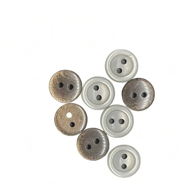 White 2 holes Resin Button for Shirt,Pants,Denim Jacket,Suit Trouser,Jackets,Blazer,T-Shirt,Polo Shirt buy garments accessories in bulk from China wholesaler at wholesale price free worldwide shipping Alibaba
