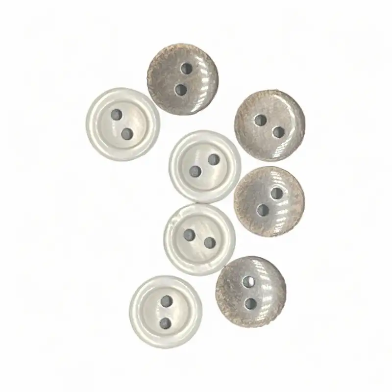White 2 holes Resin Button for Shirt,Pants,Denim Jacket,Suit Trouser,Jackets,Blazer,T-Shirt,Polo Shirt buy garments accessories in bulk from China wholesaler at wholesale price free worldwide shipping Alibaba