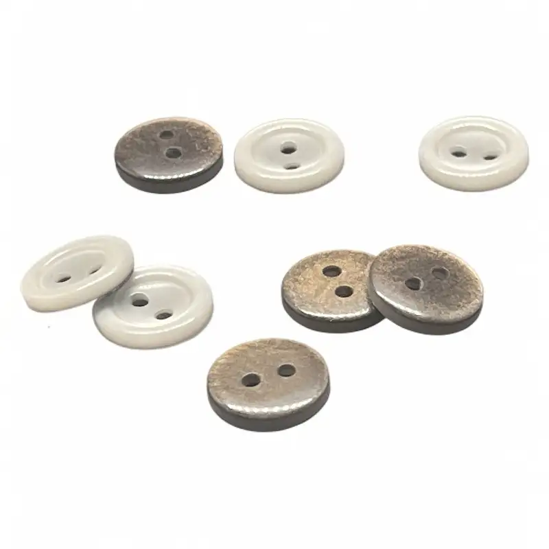 White 2 holes Resin Button for Shirt,Pants,Denim Jacket,Suit Trouser,Jackets,Blazer,T-Shirt,Polo Shirt buy garments accessories in bulk from China wholesaler at wholesale price free worldwide shipping Alibaba