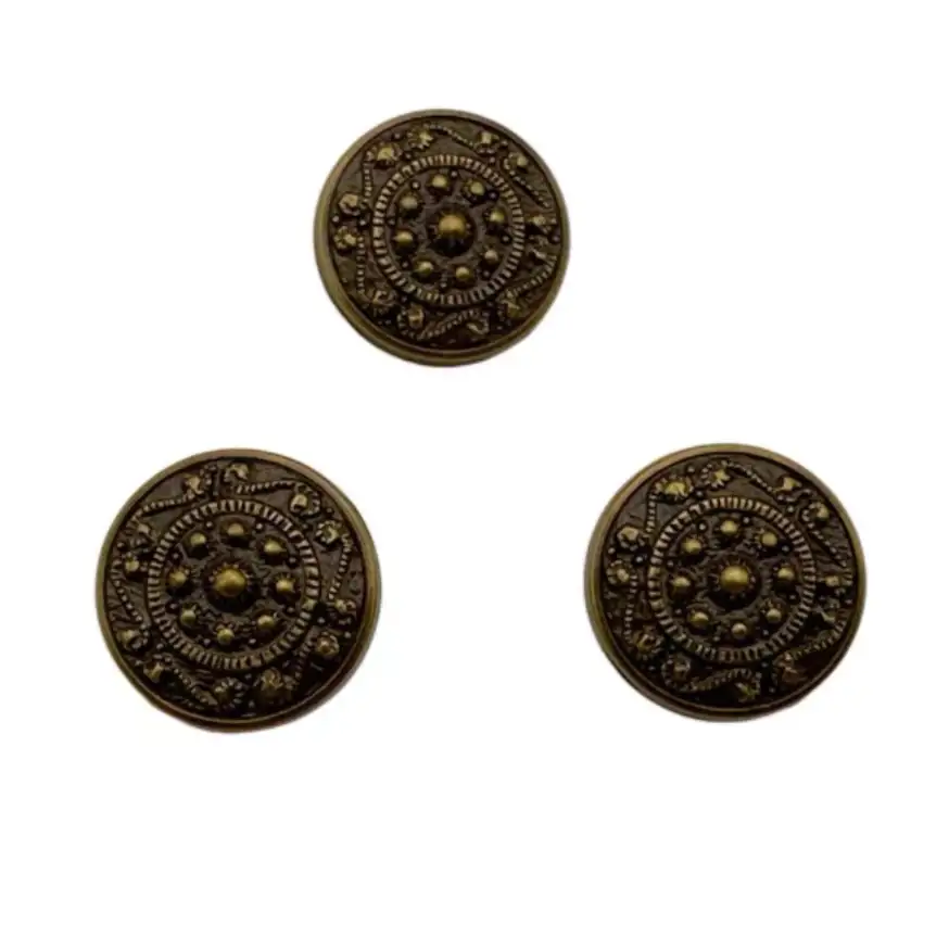 Gold 1 holes Metal Button for Jackets buy garments accessories in bulk from China wholesaler at wholesale price free worldwide shipping Alibaba