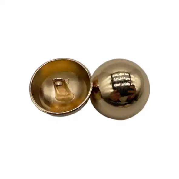 Gold 1 holes Metal Button for Jackets,Blouse buy garments accessories in bulk from China wholesaler at wholesale price free worldwide shipping Alibaba