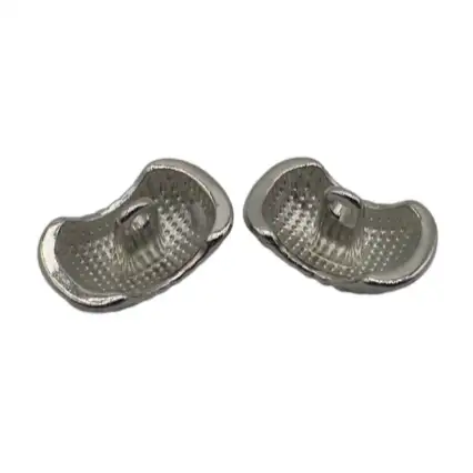 Silver 1 holes Metal Button for Jackets,Blouse buy garments accessories in bulk from China wholesaler at wholesale price free worldwide shipping Alibaba