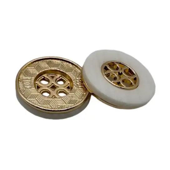 Gold 4 holes Metal Button for Jackets,Blouse buy garments accessories in bulk from China wholesaler at wholesale price free worldwide shipping Alibaba