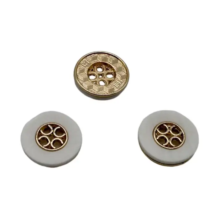 Gold 4 holes Metal Button for Jackets,Blouse buy garments accessories in bulk from China wholesaler at wholesale price free worldwide shipping Alibaba