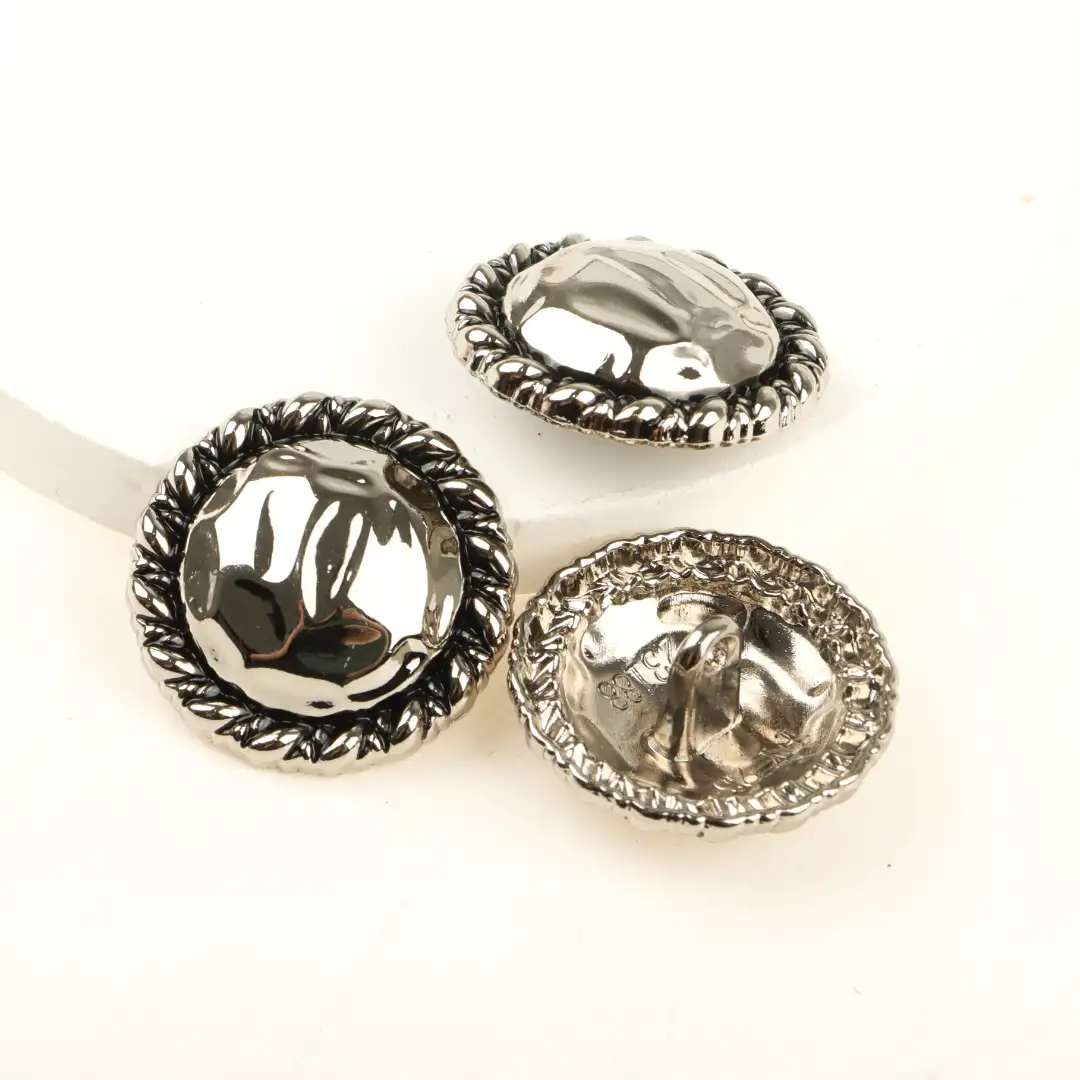 Silver 1 holes Metal Button for Shirt,Overcoat buy garments accessories in bulk from China wholesaler at wholesale price free worldwide shipping Alibaba