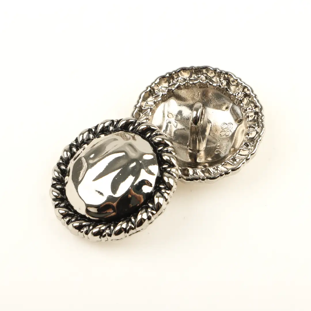 Silver 1 holes Metal Button for Shirt,Overcoat buy garments accessories in bulk from China wholesaler at wholesale price free worldwide shipping Alibaba