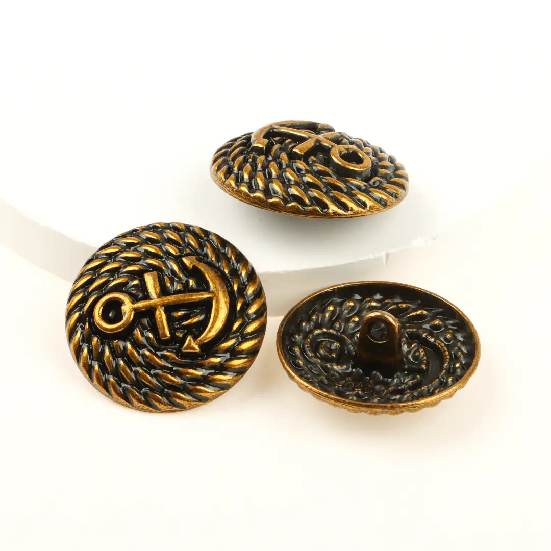 Bronze 1 holes Metal Button for Shirt,Overcoat buy garments accessories in bulk from China wholesaler at wholesale price free worldwide shipping Alibaba