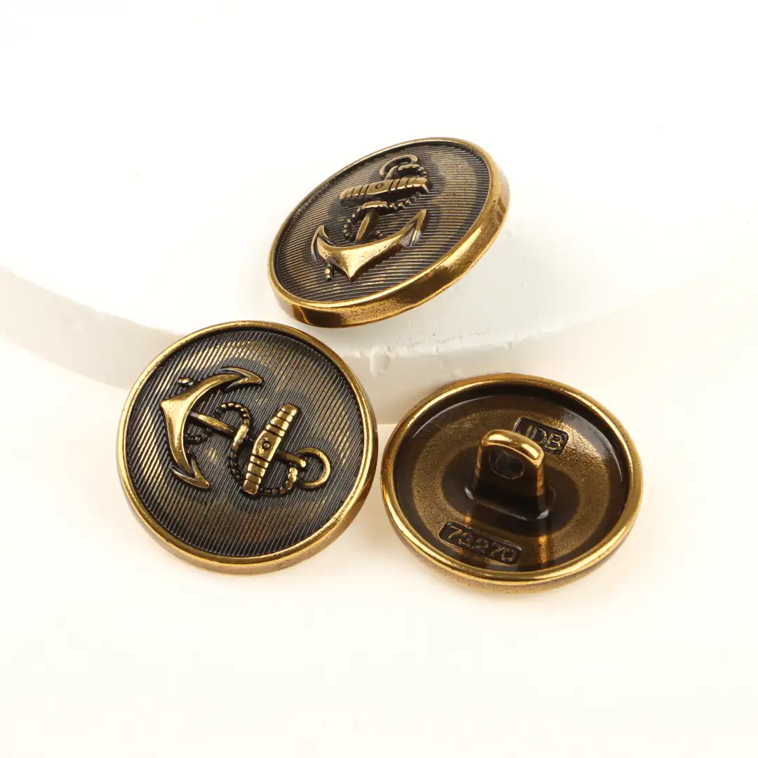 Bronze 1 holes Metal Button for Shirt,Overcoat buy garments accessories in bulk from China wholesaler at wholesale price free worldwide shipping Alibaba