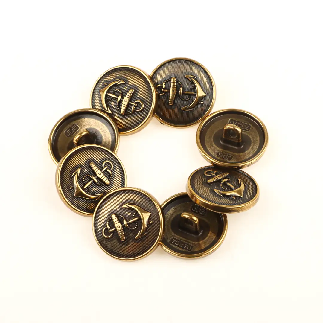 Bronze 1 holes Metal Button for Shirt,Overcoat buy garments accessories in bulk from China wholesaler at wholesale price free worldwide shipping Alibaba
