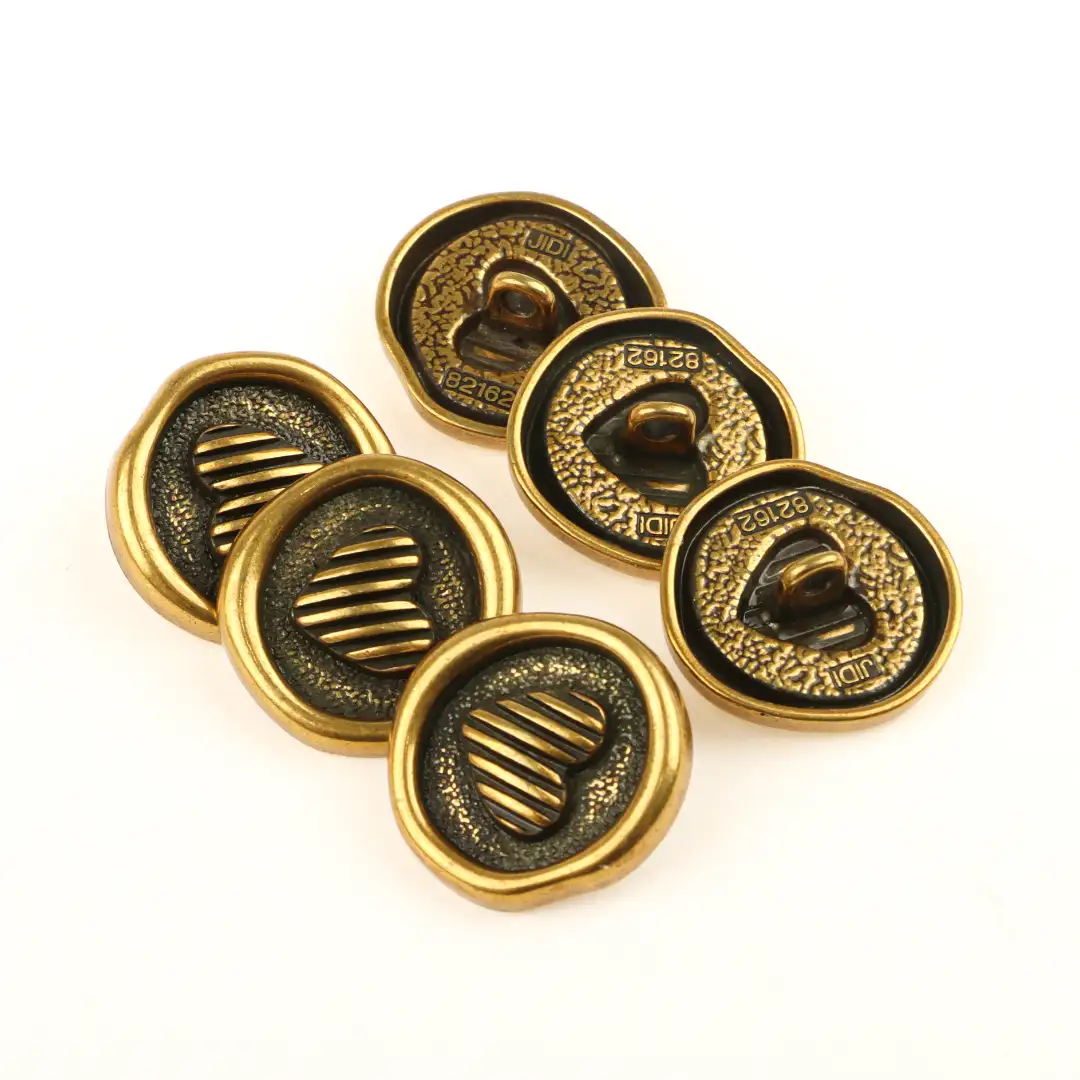 Bronze 1 holes Metal Button for Shirt,Overcoat buy garments accessories in bulk from China wholesaler at wholesale price free worldwide shipping Alibaba