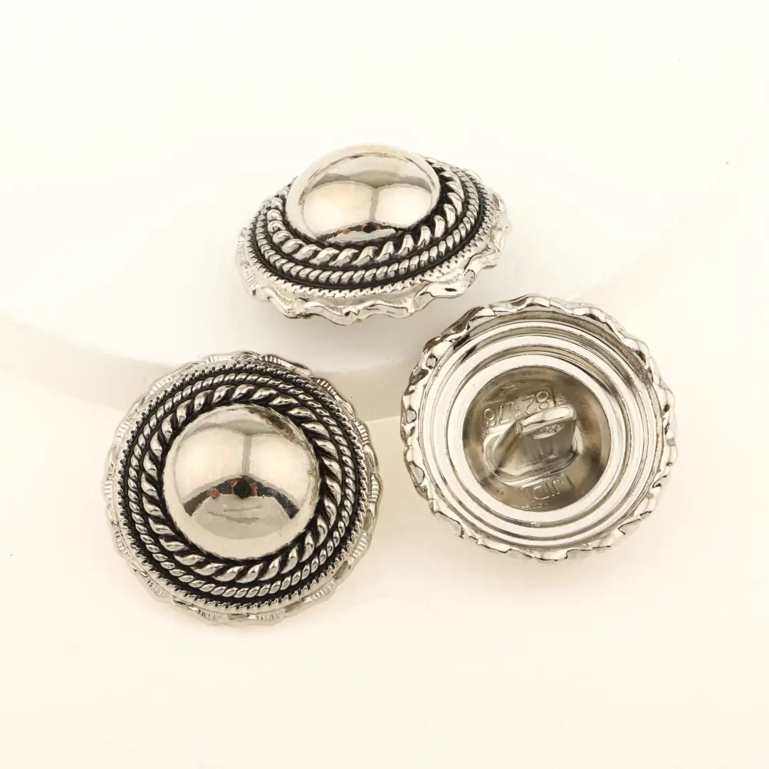 Silver 1 holes Metal Button for Shirt,Overcoat buy garments accessories in bulk from China wholesaler at wholesale price free worldwide shipping Alibaba