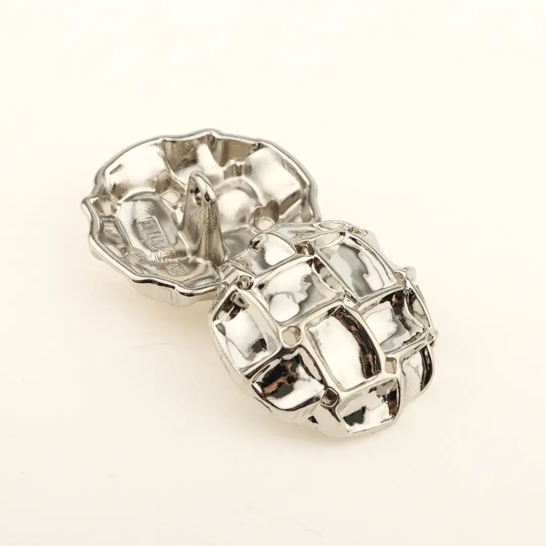 Silver 1 holes Metal Button for Shirt,Overcoat buy garments accessories in bulk from China wholesaler at wholesale price free worldwide shipping Alibaba