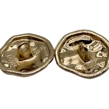 Gold 1 holes Metal Button for Jackets,Blouse buy garments accessories in bulk from China wholesaler at wholesale price free worldwide shipping Alibaba