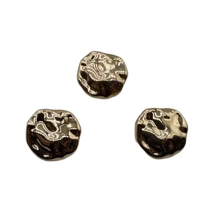Gold 1 holes Metal Button for Jackets,Blouse buy garments accessories in bulk from China wholesaler at wholesale price free worldwide shipping Alibaba