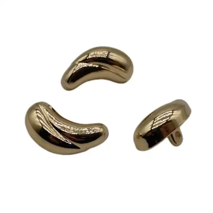 Gold 1 holes Metal Button for Jackets,Blouse buy garments accessories in bulk from China wholesaler at wholesale price free worldwide shipping Alibaba
