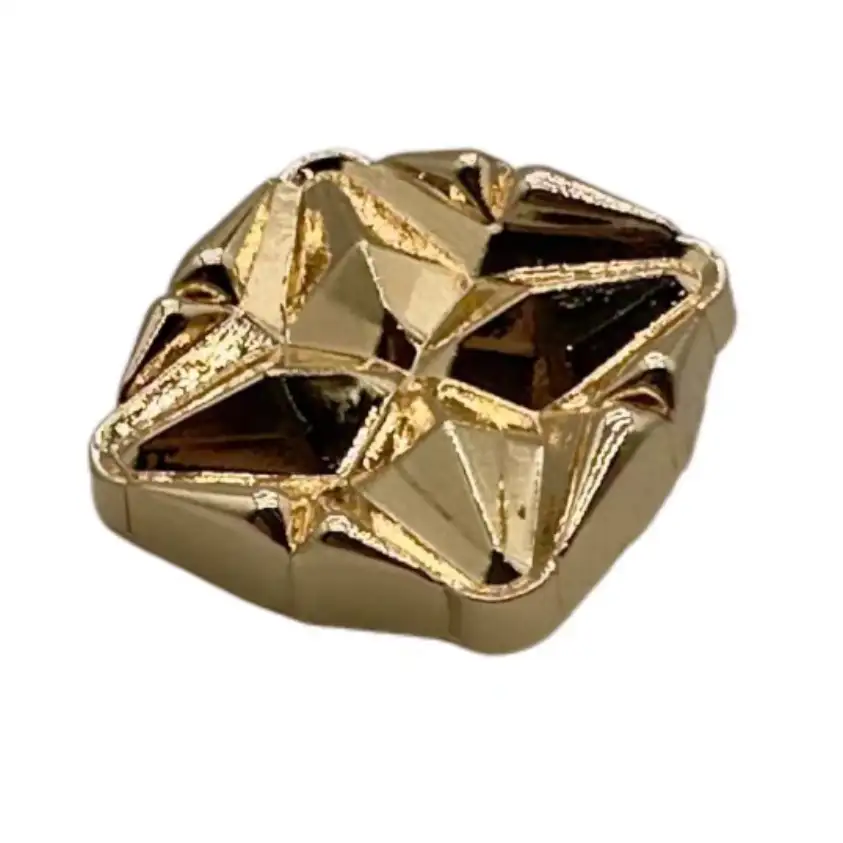 Gold 1 holes Metal Button for Jackets,Blouse buy garments accessories in bulk from China wholesaler at wholesale price free worldwide shipping Alibaba