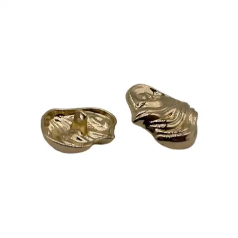 Gold 1 holes Metal Button for Jackets,Blouse buy garments accessories in bulk from China wholesaler at wholesale price free worldwide shipping Alibaba