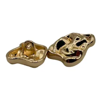 Gold 1 holes Metal Button for Jackets,Blouse buy garments accessories in bulk from China wholesaler at wholesale price free worldwide shipping Alibaba
