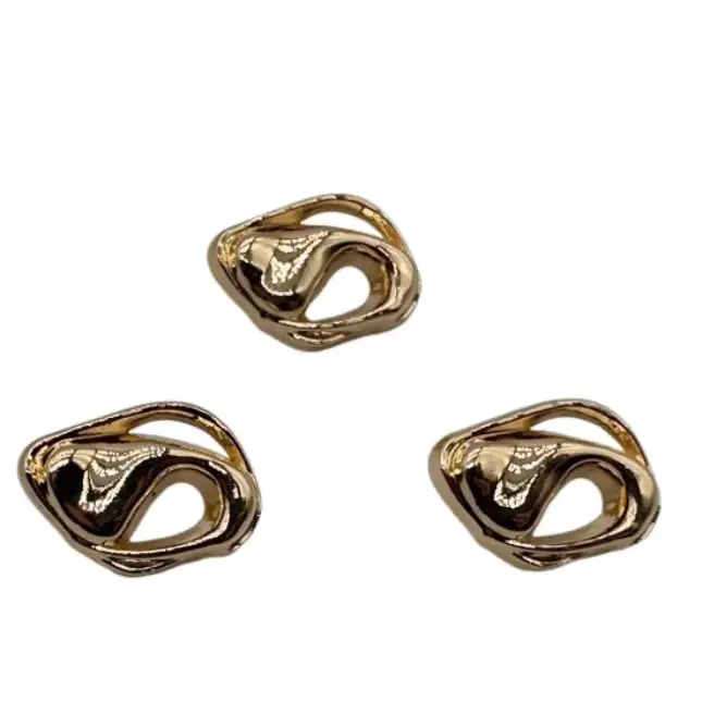 Gold 1 holes Metal Button for Jackets,Blouse buy garments accessories in bulk from China wholesaler at wholesale price free worldwide shipping Alibaba