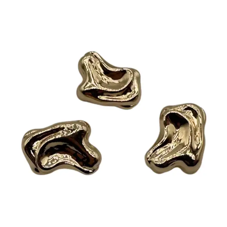 Gold 1 holes Metal Button for Jackets,Blouse buy garments accessories in bulk from China wholesaler at wholesale price free worldwide shipping Alibaba