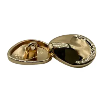 Gold 1 holes Metal Button for Jackets,Blouse buy garments accessories in bulk from China wholesaler at wholesale price free worldwide shipping Alibaba