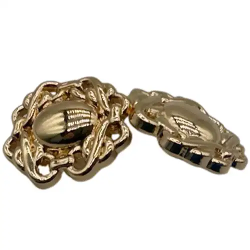 Gold 1 holes Metal Button for Jackets,Blouse buy garments accessories in bulk from China wholesaler at wholesale price free worldwide shipping Alibaba