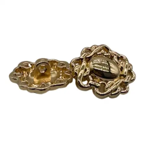 Gold 1 holes Metal Button for Jackets,Blouse buy garments accessories in bulk from China wholesaler at wholesale price free worldwide shipping Alibaba