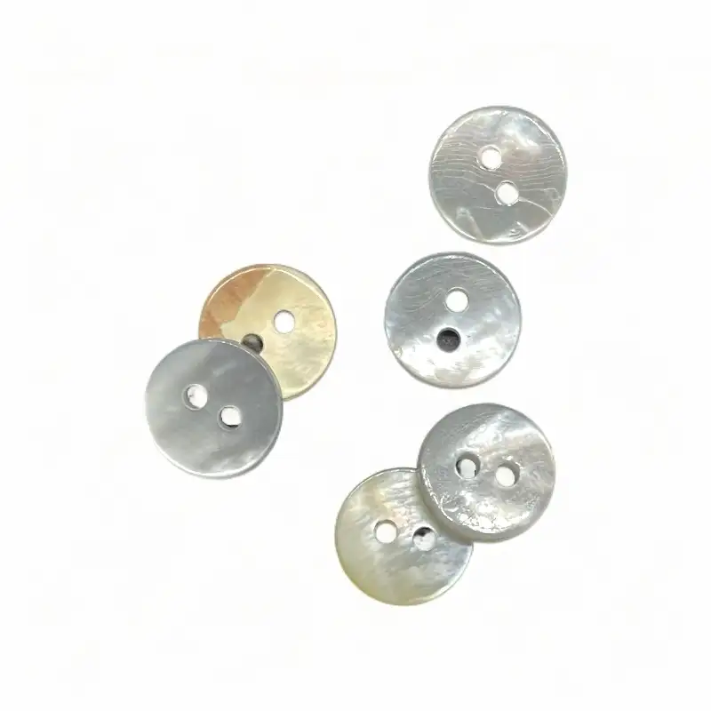 White 2 holes Shell Button for Shirt,Pants,Denim Jacket,Suit Trouser,Jackets,Blazer,T-Shirt,Polo Shirt,Blouse buy garments accessories in bulk from China wholesaler at wholesale price free worldwide shipping Alibaba