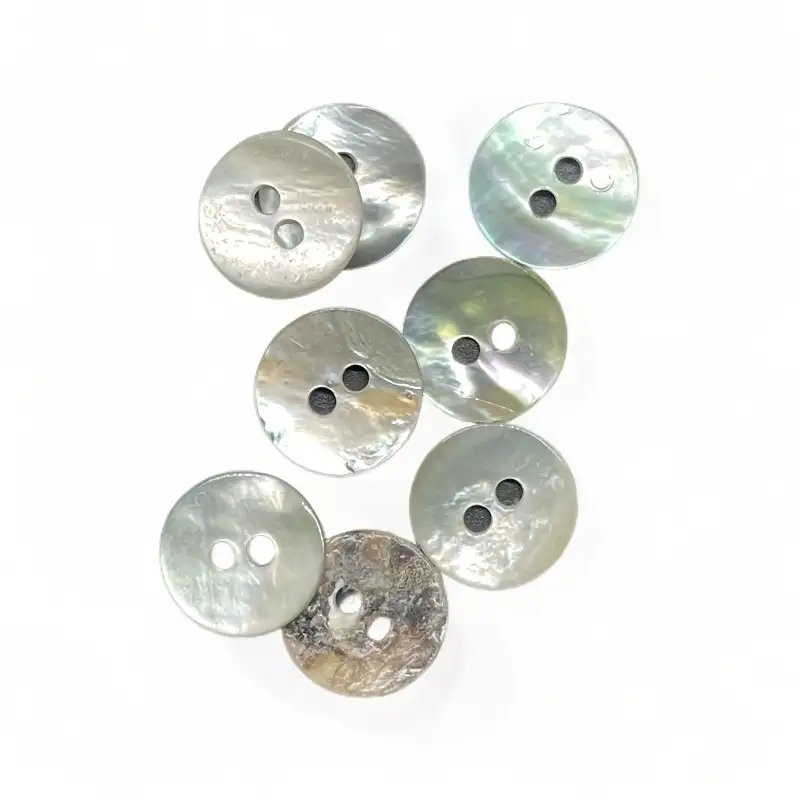 White 2 holes Shell Button for Shirt,Pants,Denim Jacket,Suit Trouser,Jackets,Blazer,T-Shirt,Polo Shirt buy garments accessories in bulk from China wholesaler at wholesale price free worldwide shipping Alibaba