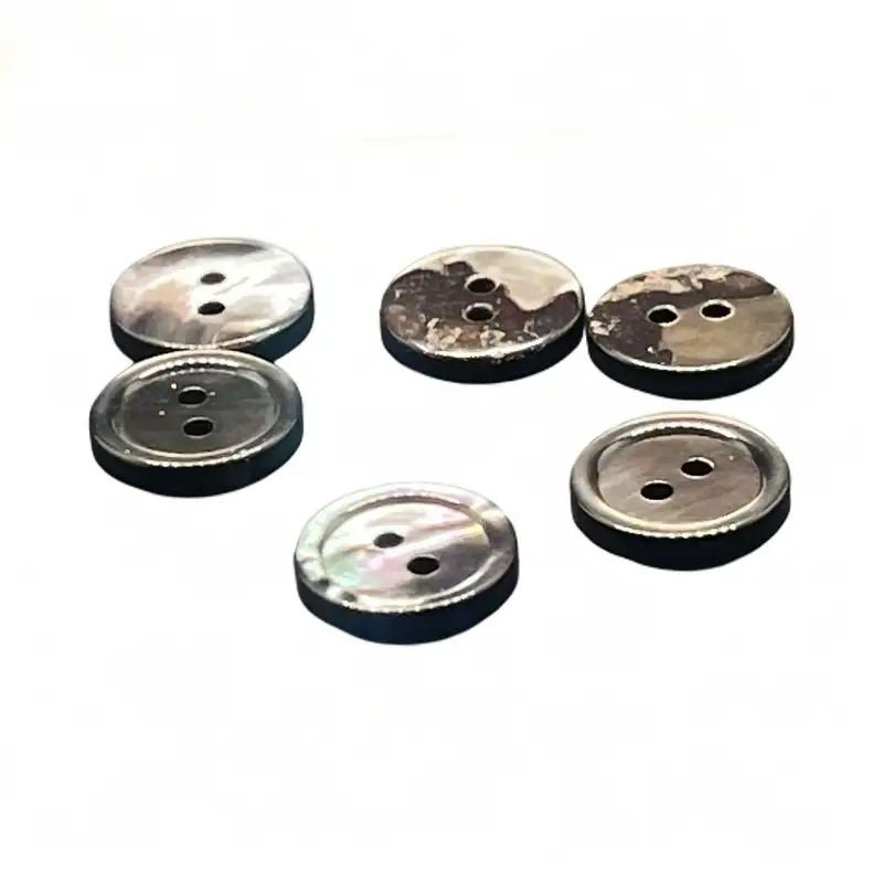 Black 2 holes Shell Button for Shirt,Pants,Denim Jacket,Suit Trouser,Jackets,Blazer,T-Shirt,Polo Shirt,Tank Top,Crop Top buy garments accessories in bulk from China wholesaler at wholesale price free worldwide shipping Alibaba