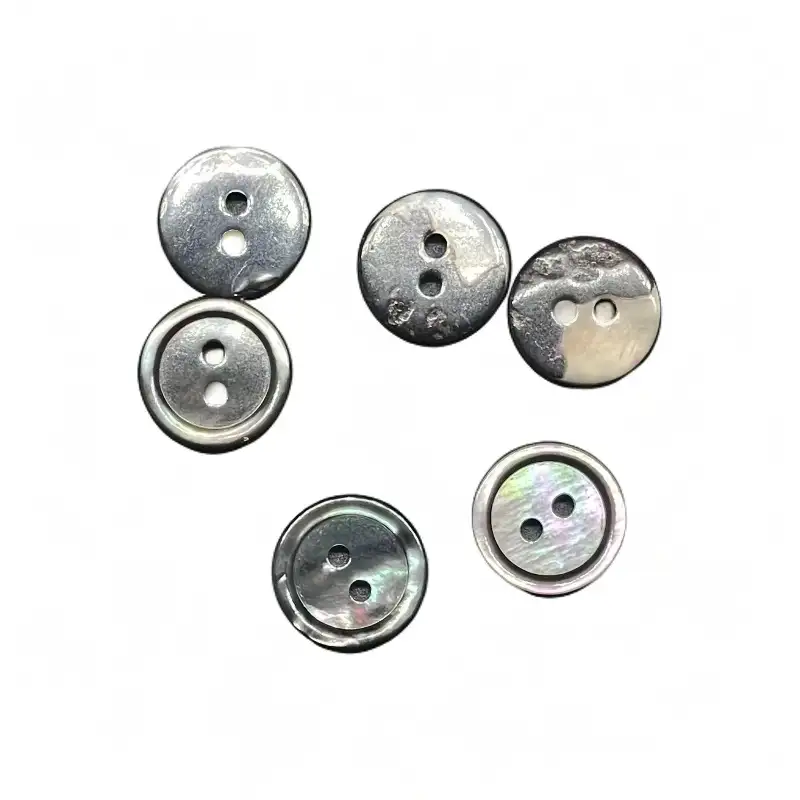 Black 2 holes Shell Button for Shirt,Pants,Denim Jacket,Suit Trouser,Jackets,Blazer,T-Shirt,Polo Shirt,Tank Top,Crop Top buy garments accessories in bulk from China wholesaler at wholesale price free worldwide shipping Alibaba