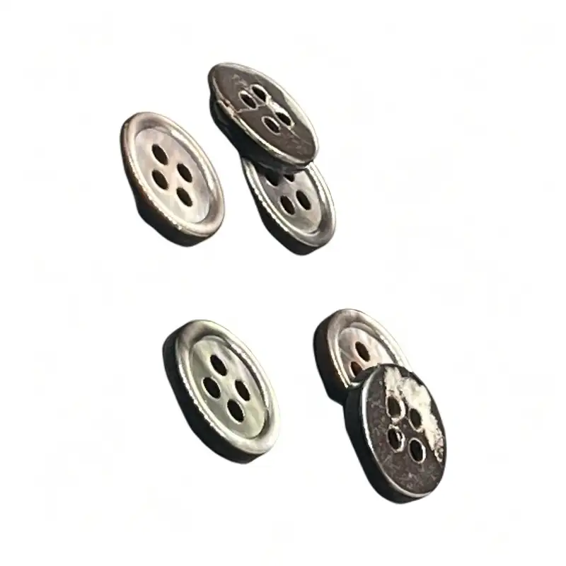 Black 4 holes Shell Button for Shirt,Pants,Denim Jacket,Suit Trouser,Jackets,Blazer,T-Shirt,Polo Shirt buy garments accessories in bulk from China wholesaler at wholesale price free worldwide shipping Alibaba
