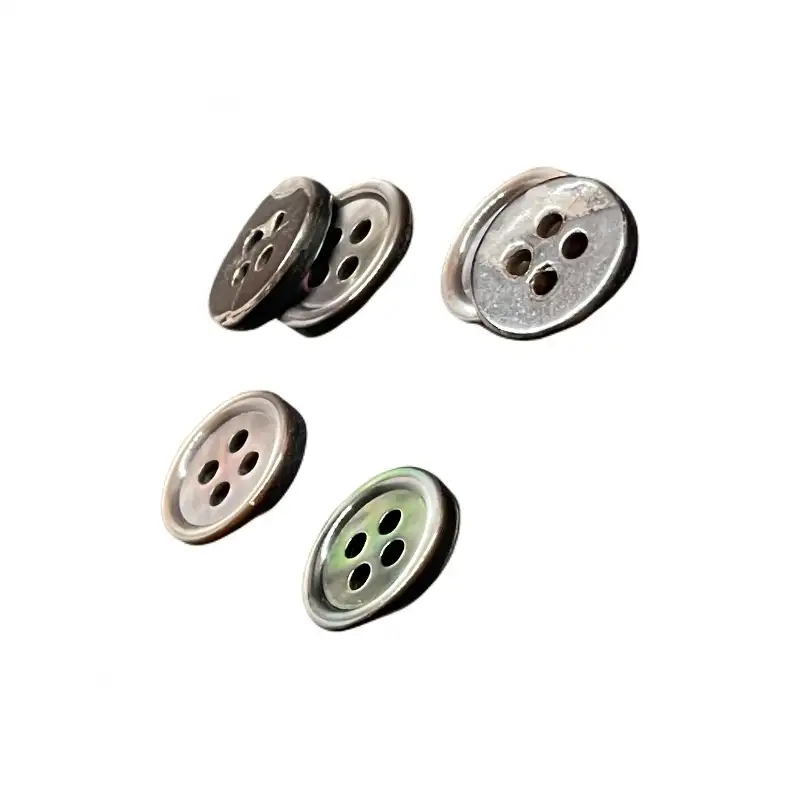 Black 4 holes Shell Button for Shirt,Pants,Denim Jacket,Suit Trouser,Jackets,Blazer,T-Shirt,Polo Shirt buy garments accessories in bulk from China wholesaler at wholesale price free worldwide shipping Alibaba