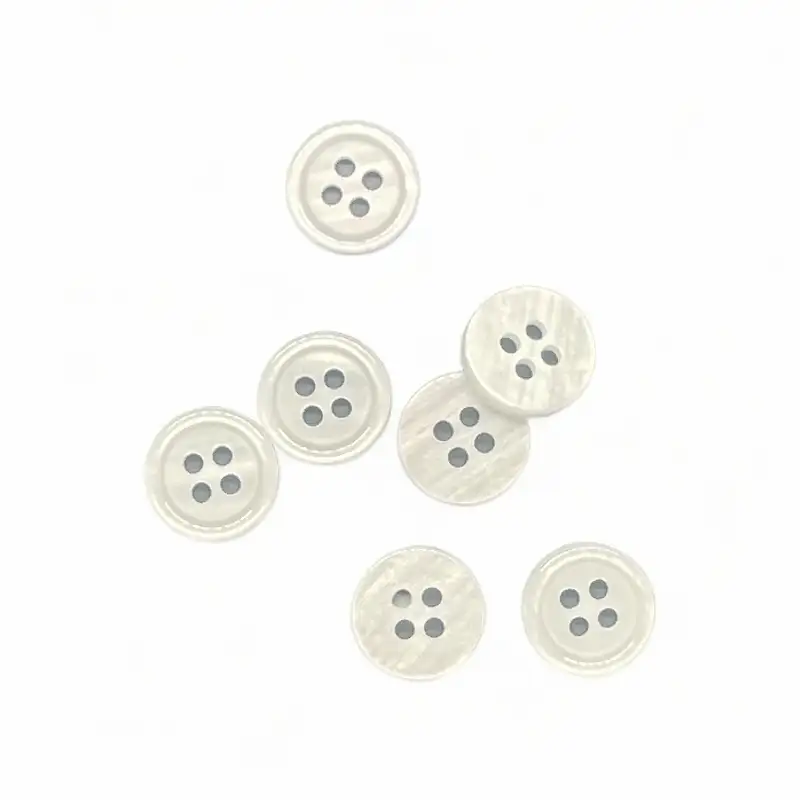 White 4 holes Resin Button for Shirt,Pants,Denim Jacket,Suit Trouser,Jackets,Blazer,T-Shirt,Polo Shirt buy garments accessories in bulk from China wholesaler at wholesale price free worldwide shipping Alibaba