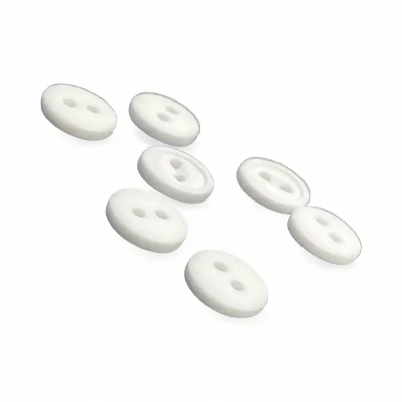 White 2 holes Resin Button for Shirt,Pants,Denim Jacket,Suit Trouser,Jackets,Blazer,T-Shirt,Polo Shirt buy garments accessories in bulk from China wholesaler at wholesale price free worldwide shipping Alibaba