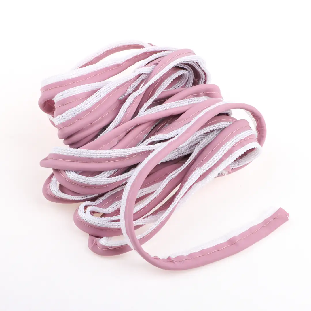 Pink  Polyester Elastic / Tape for Jackets,Overcoat buy garments accessories in bulk from China wholesaler at wholesale price free worldwide shipping Alibaba