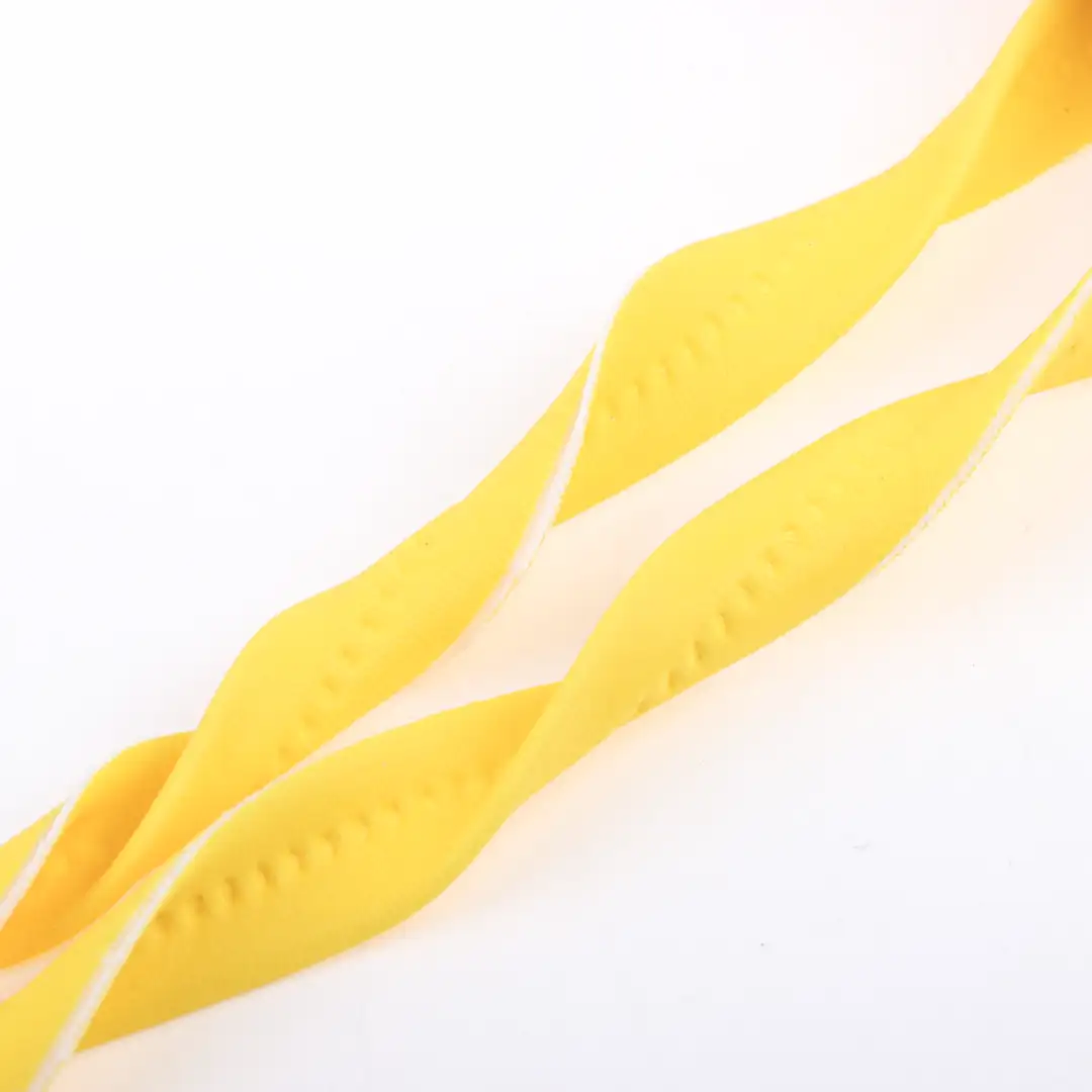 Yellow  Polyester Elastic / Tape for Jackets,Overcoat buy garments accessories in bulk from China wholesaler at wholesale price free worldwide shipping Alibaba