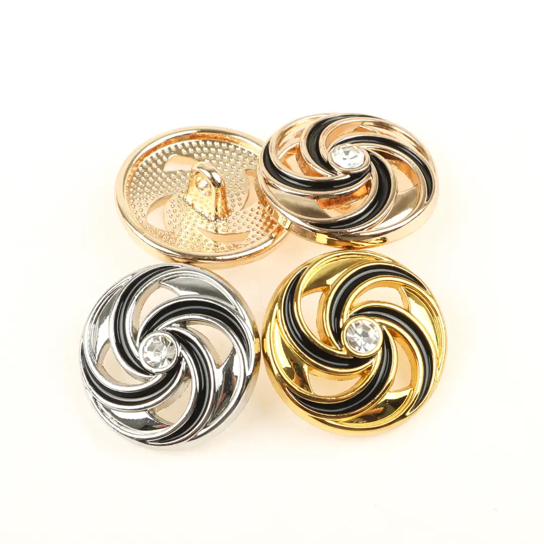 Multicolor 1 holes Metal Button for Shirt,Overcoat,Suit buy garments accessories in bulk from China wholesaler at wholesale price free worldwide shipping Alibaba