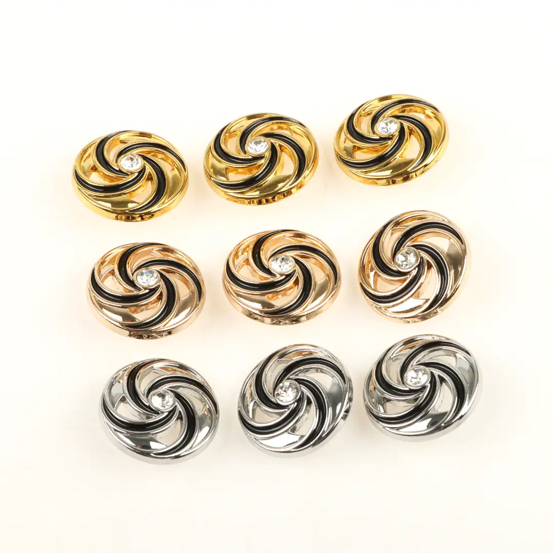 Multicolor 1 holes Metal Button for Shirt,Overcoat,Suit buy garments accessories in bulk from China wholesaler at wholesale price free worldwide shipping Alibaba