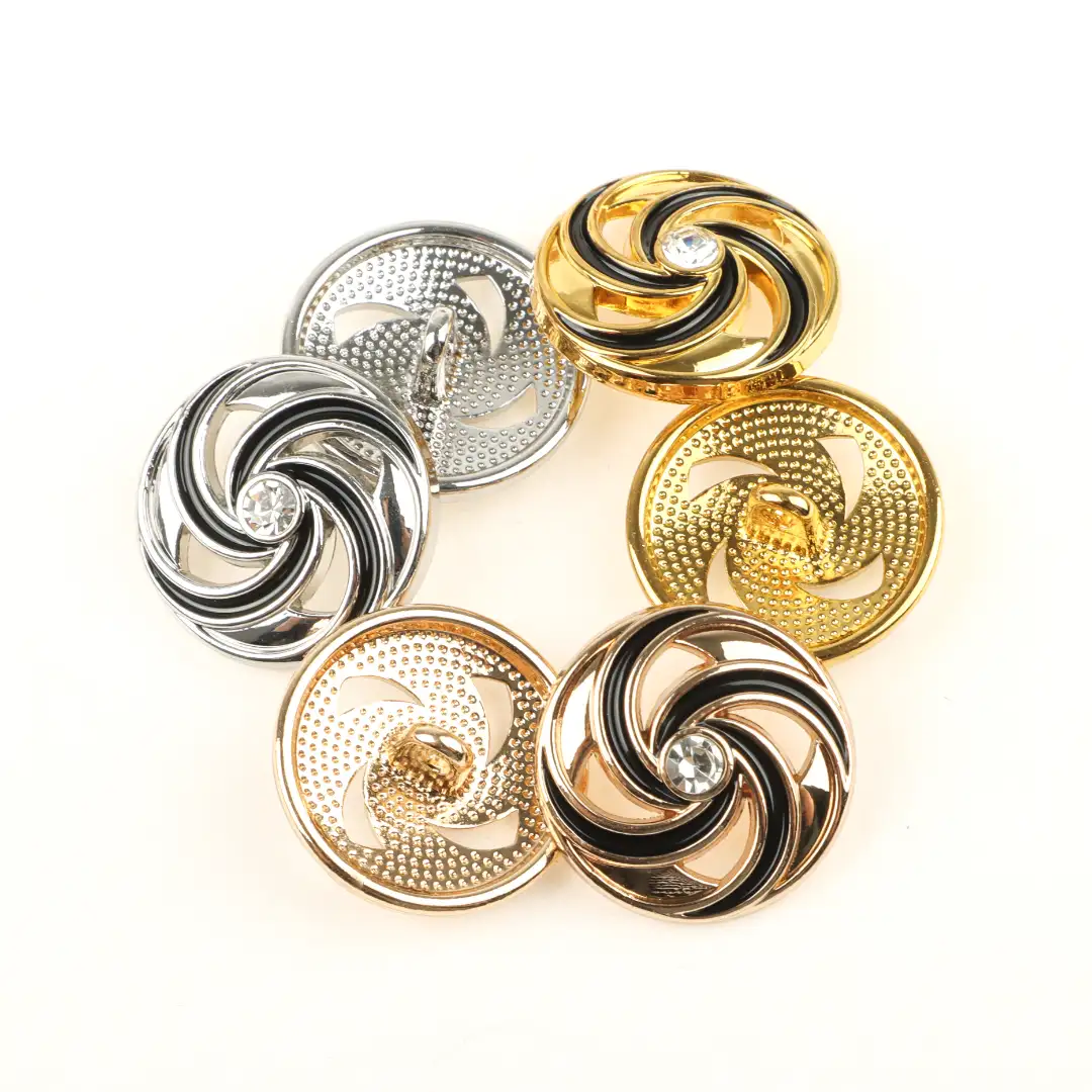 Multicolor 1 holes Metal Button for Shirt,Overcoat,Suit buy garments accessories in bulk from China wholesaler at wholesale price free worldwide shipping Alibaba