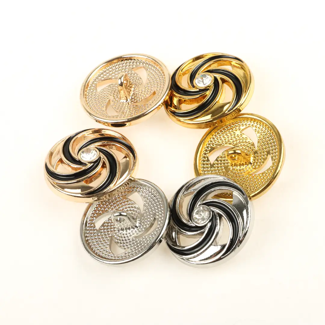 Multicolor 1 holes Metal Button for Shirt,Overcoat,Suit buy garments accessories in bulk from China wholesaler at wholesale price free worldwide shipping Alibaba