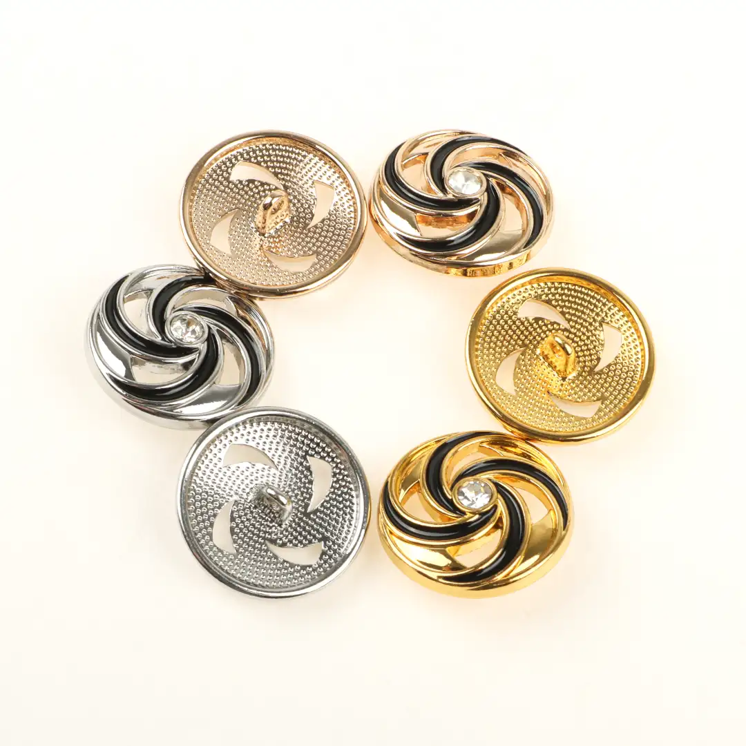 Multicolor 1 holes Metal Button for Shirt,Overcoat,Suit buy garments accessories in bulk from China wholesaler at wholesale price free worldwide shipping Alibaba