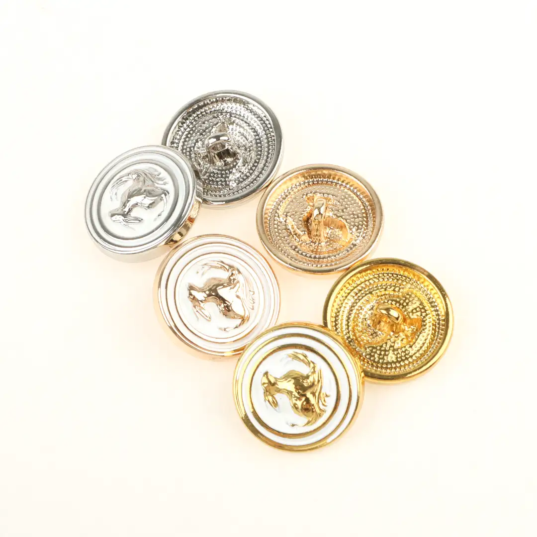 Multicolor 1 holes Metal Button for Shirt,Overcoat,Suit buy garments accessories in bulk from China wholesaler at wholesale price free worldwide shipping Alibaba